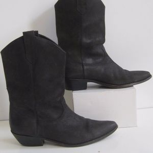 GIORGIO BRUTINI Mens Boots Sz 9 D Cowboy Black